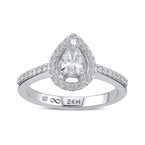 0,58ct Diamond Solitaire Ring